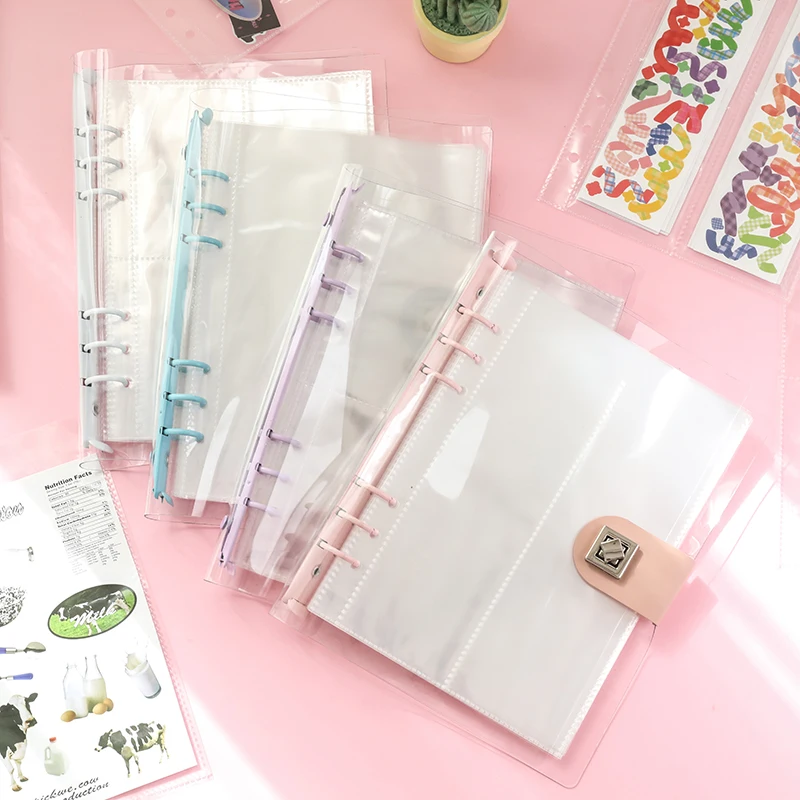 Collect kpop album photo album for fujifilm instax  mini flim Clear 6-hole binder album