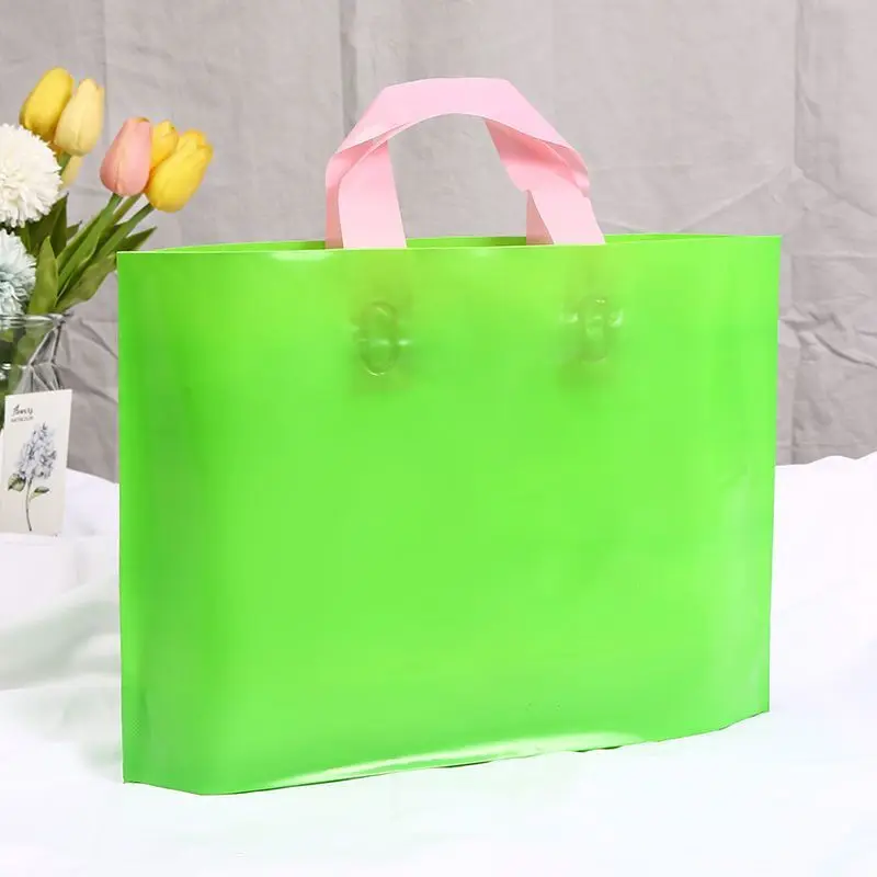 Custom high quality PVC clothing bags  Zipper bags with logo for clothing