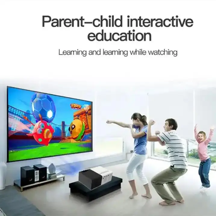 Mini Projector YG300 LED Supported 1080P Full HD Portable Beamer Audio USB Video Projector