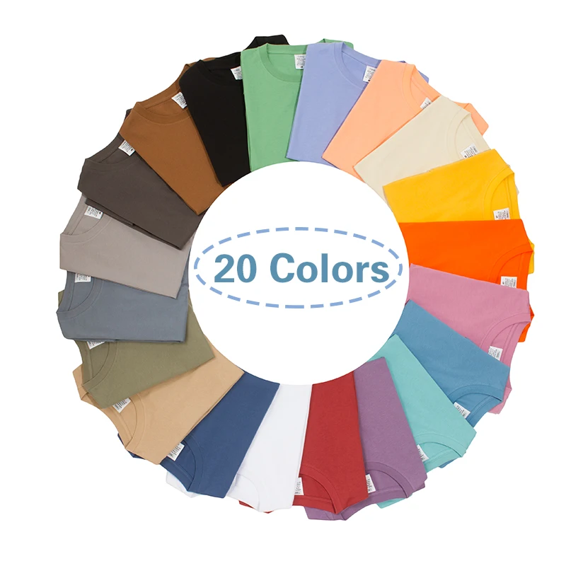 Модная уличная одежда, мужская футболка оверсайз из 100% хлопка без рисунка, футболка унисекс большого размера с индивидуальным принтом логотипа