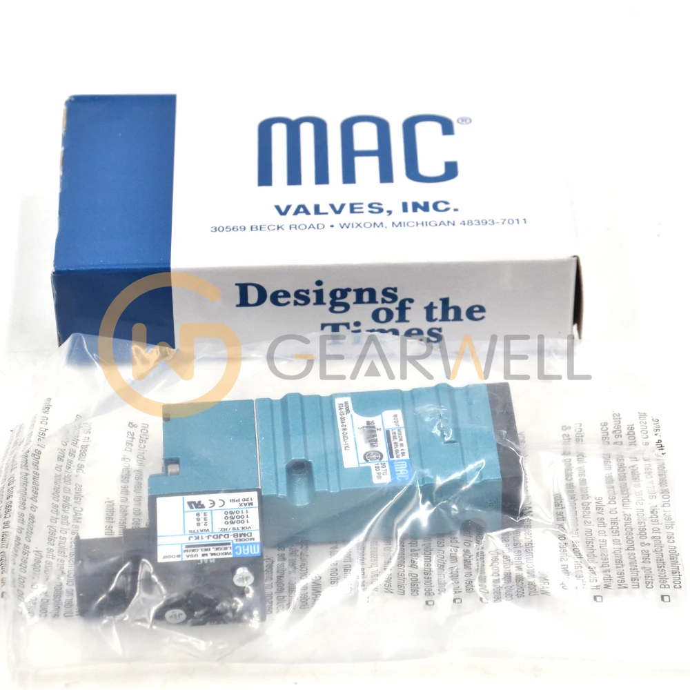 MAC Pneumatic Solenoid Valve DMB-DJDJ-1KJ
