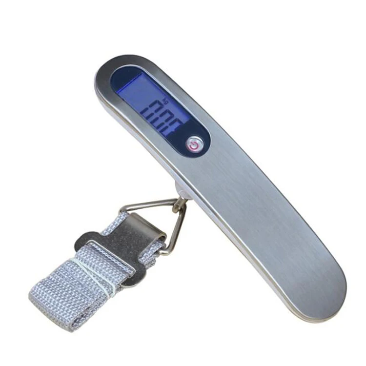 High quality stainless steel digital travel weighing scale for suitcase travel luggage weight