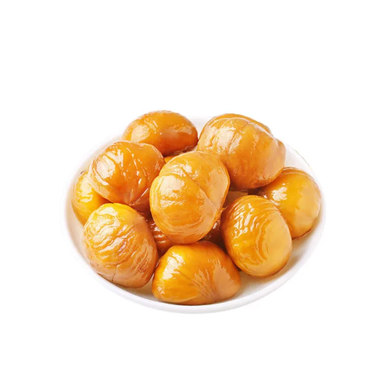 Fresh chestnuts wholesale peeled cooked chestnuts natural Chinese chestnuts for sale