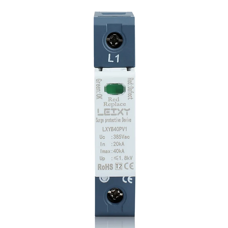 20KA 40KA solar system DC 600V 1000V  poe signal surge protector smart surge protector