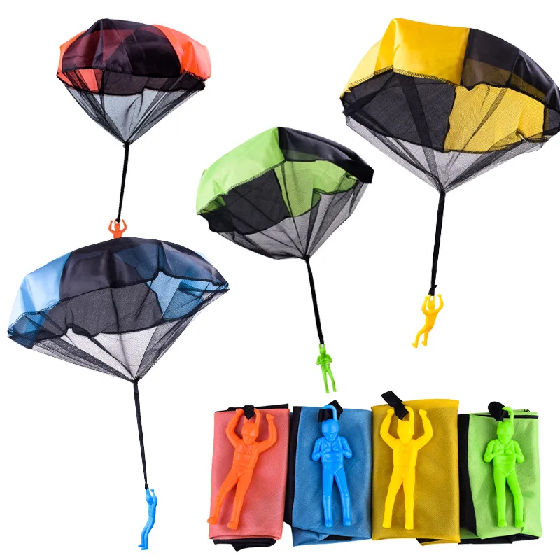 Hand Throwing Parachute Kids Little Parachute Kindergarten Hand Throw Parachute Square Beach Hand Toy Toy