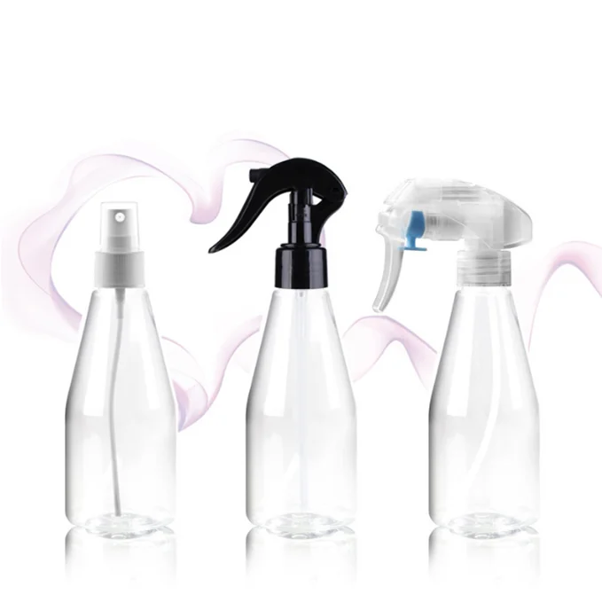 200ml 300ml cone-shape plastic bottle with trigger  Alcohol Spray Bottle with Trigger Pump