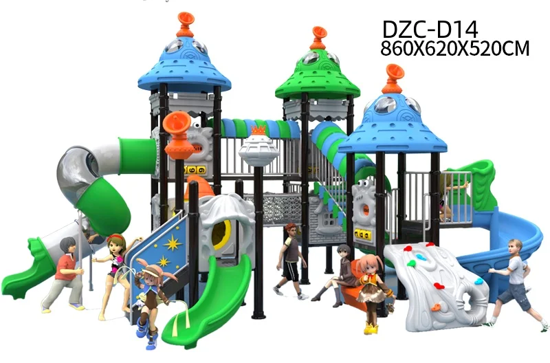 Professional Outdoor Playgrounds from China for Schools and Resorts Trade-Approved Playground Equipment