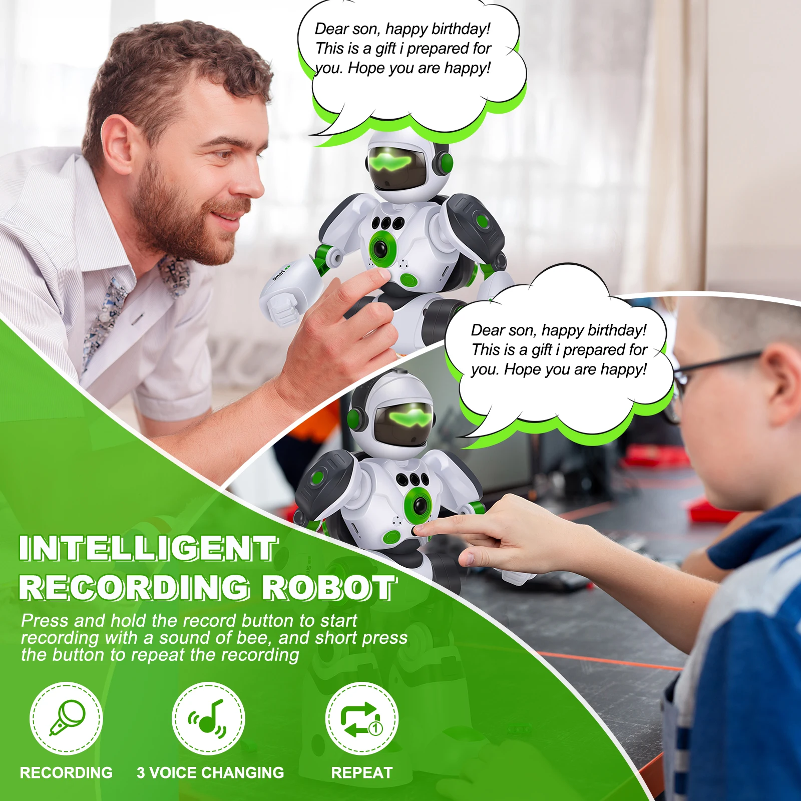 New Ai Intelligent Robots Electric Toys For Kids Educational Robot Programming Intellisense Rc Toys For Kids