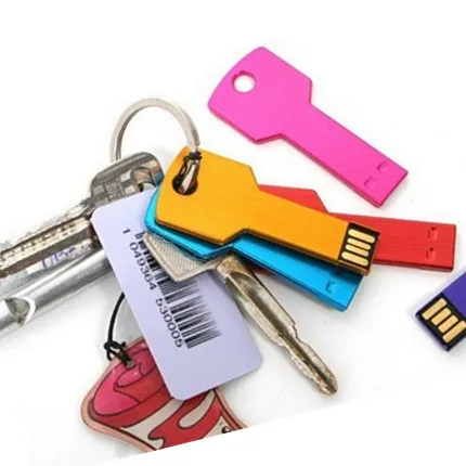 Promotional Business Gifts A- Class Full Real Capacity Key Shape 64MB-128GB USB 3.0 & 2.0 Flash Drive Wholesale
