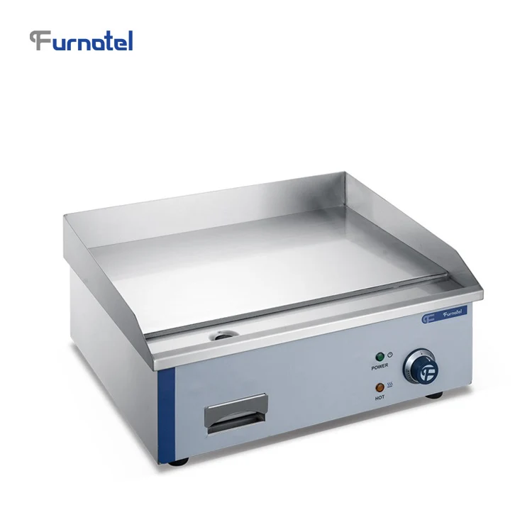 Stock Sale Electric Griddle Commercial Restaurant Using Electric Flat Griddle