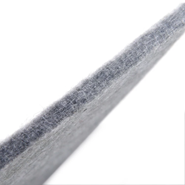 Diy leather tools shock noise reduction wool felt diamond cutting punching pad polyester Acoustic panel