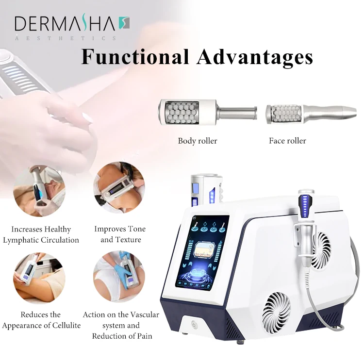Portable 3D roller cellulite reduction machine body massage beauty machine 2 In 1 Vibration And Pressure Weight Loss Device
