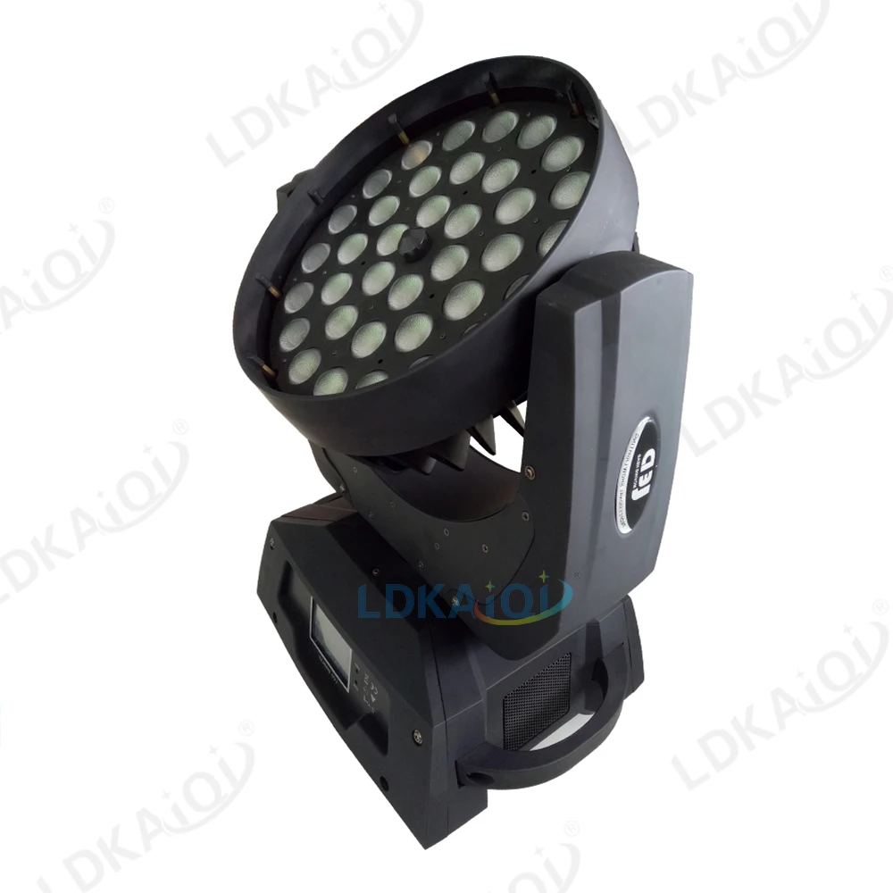 Stage DMX DJ Disco Beam Wash Zoom 36x15W RGBWA+UV 6in1 Washer Led Moving Head Light