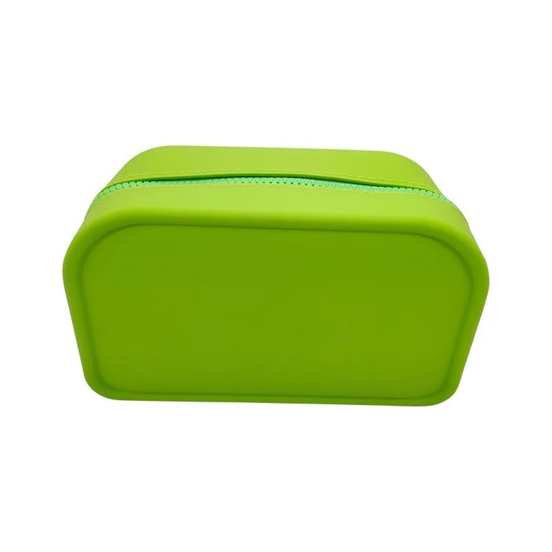 Custom BPA Free Choice Reusable Silicone Cosmetic Bags Travel Storage Pouch Large Capacity Coin Purse Bag Card Holder