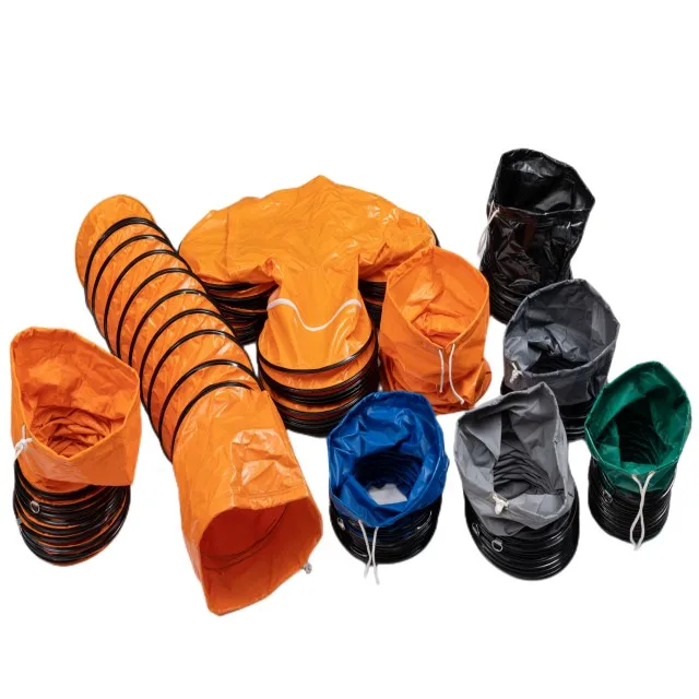 Diameter 600mm length 5m waterproof PVC telescopic air duct flexible pipe