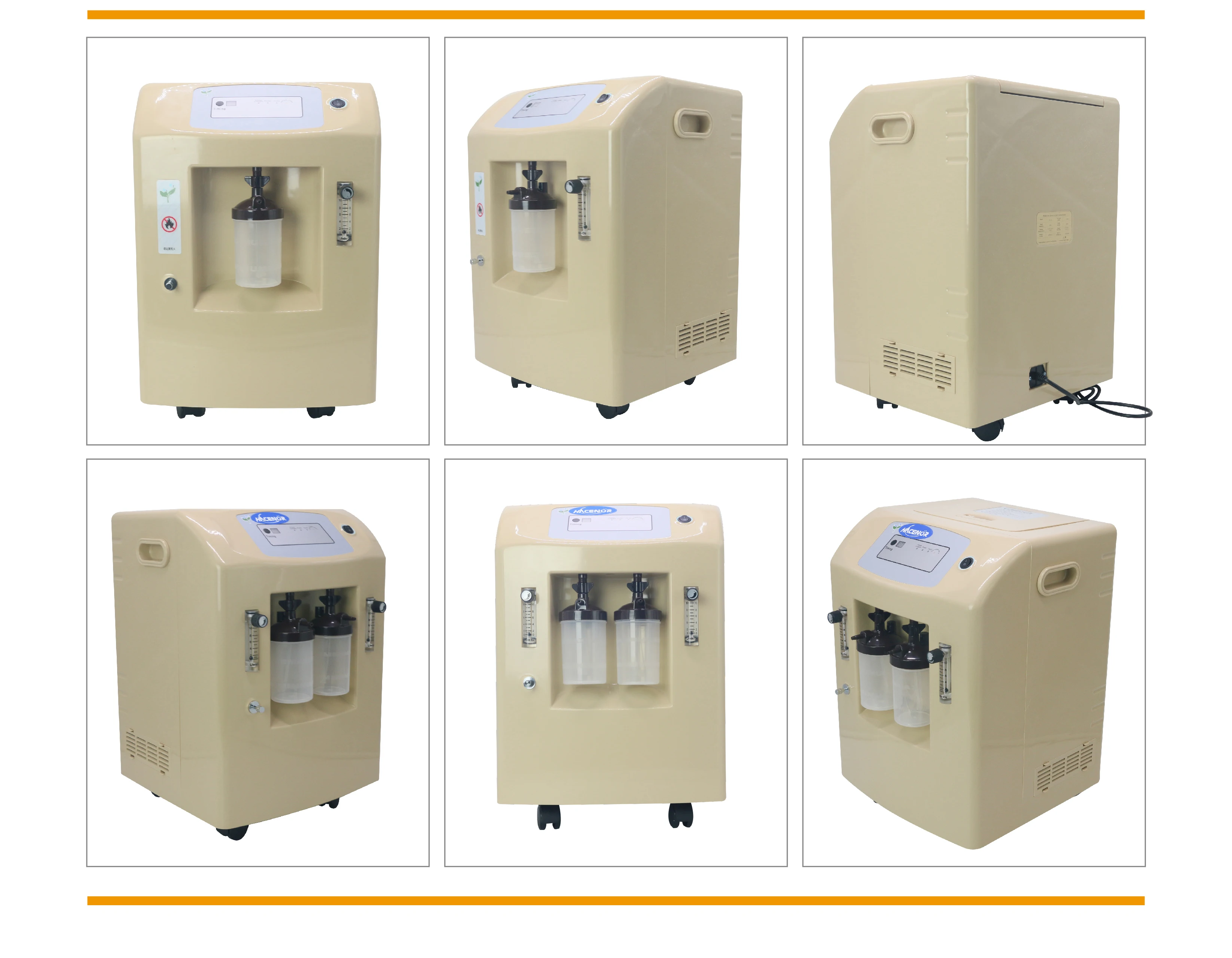 Hacenor dual flow oxygen concentrator 10l concentrator oxygen nebulizer