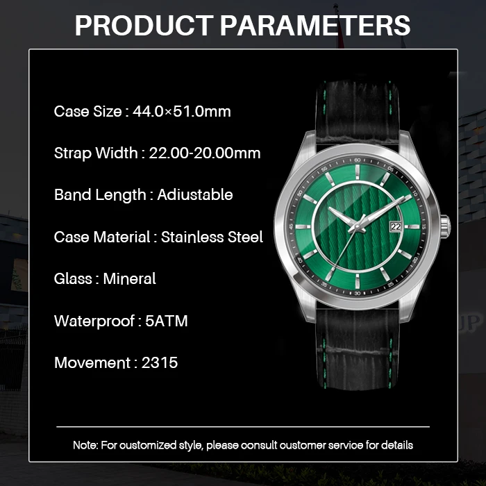High quality stainless steel  waterproof quartz watch manufacturer customize designer timepiece analog watch for men