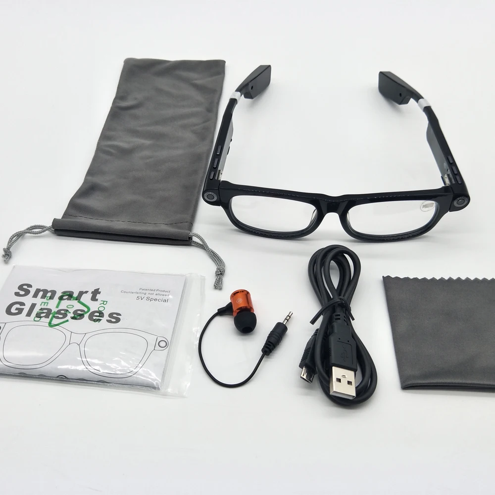 2022 Fashion Outdoor Sports DV smart Wireless Sunglasses Mini Camera Glasses Sunglasses Men Women with Headset