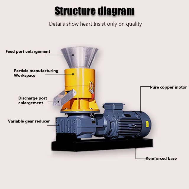 Trustworthy Electric Small Mini Flat Die Sawdust Pto Biomass Diesel Pellet Mill For Making Rice Husk Homemade Pellets
