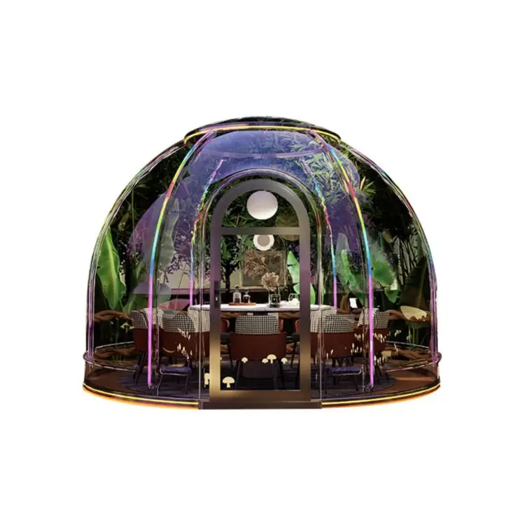 Factory wholesale PC dome house transparent hotel activity tent transparent