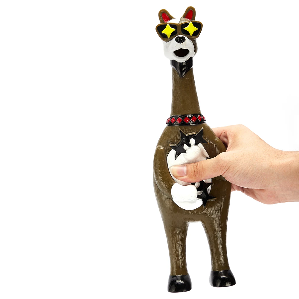 2021 funny design PVC dog squeaky chicken toy  dog toys vinyl animal toys for dogs