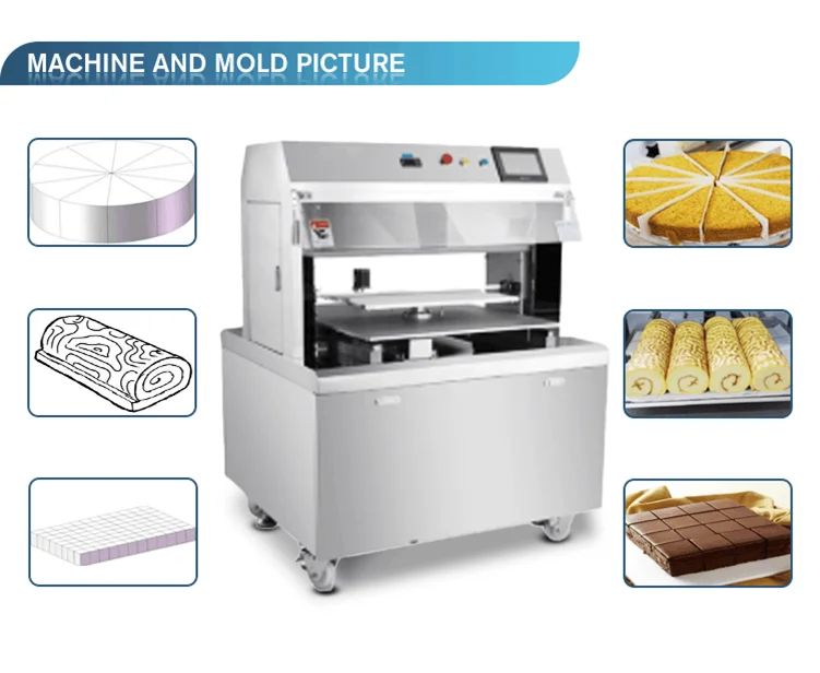 electronic cake cutting machine for cake cutter machine