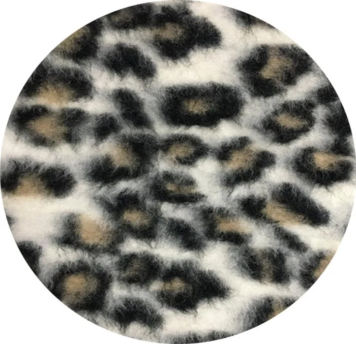 Профессиональное производство дешевая фабричная продажа различные трикотажные леопардовые жаккардовые шерстяные полиэфирные акриловые ткани