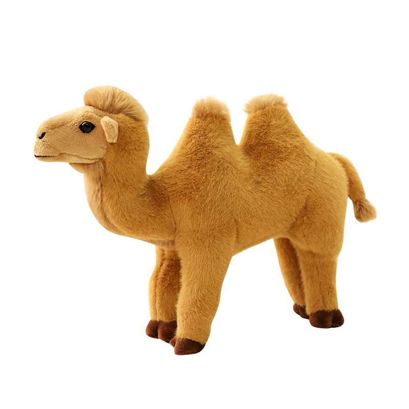 High Quality Simulated camel Plush Doll Toys Standing Stuffed Animal Plush Toy Gift for Kids