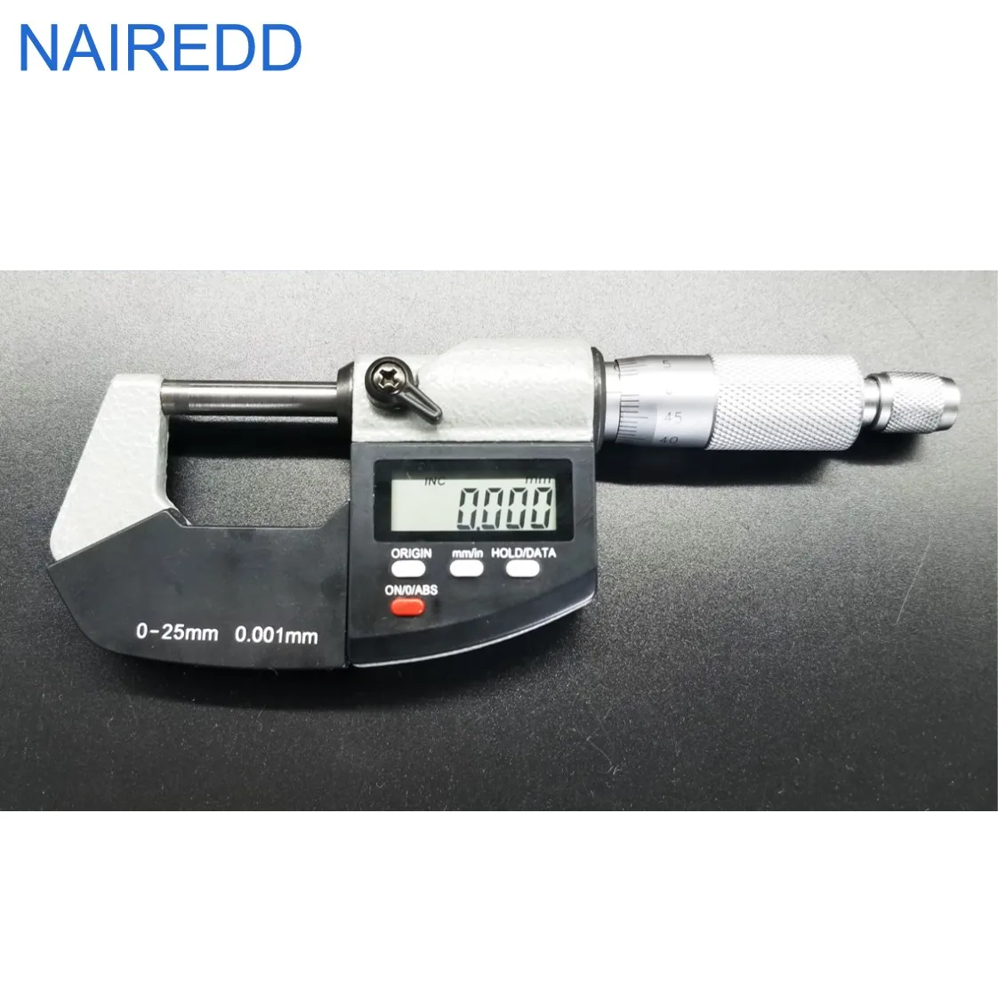 0-25mm 0.001mm high quality digital micrometer outside micrometer with big screen