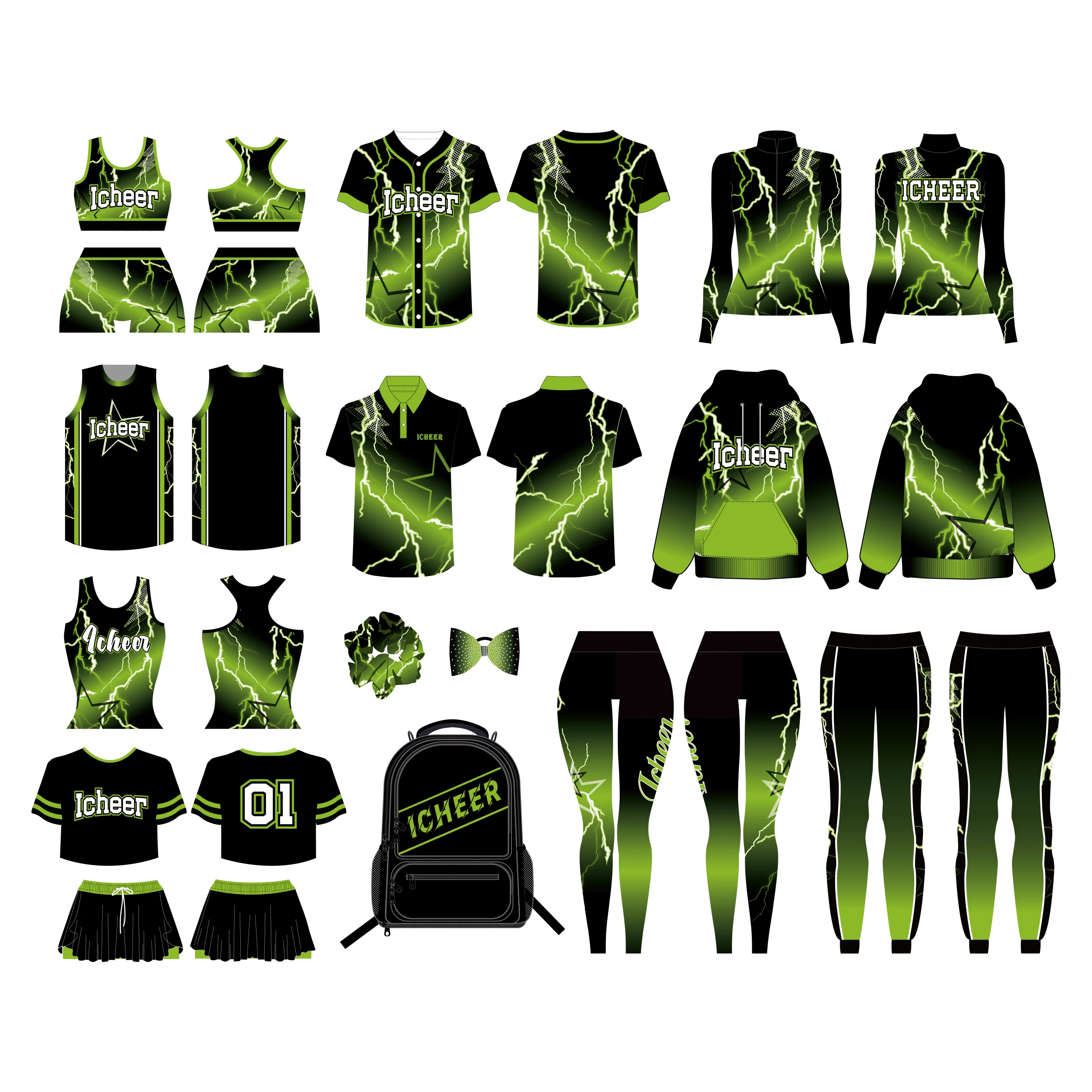 Custom Sexy Cheerleader Uniform Personalized Youth Sparkle Cheerleading Practice l Uniforms Cowboys