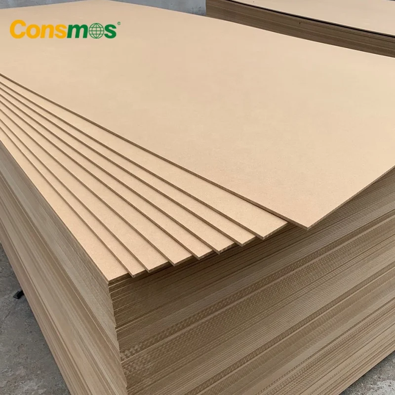 Factory wholesale 2.5mm 12mm 15mm 18mm raw MDF board for furniture