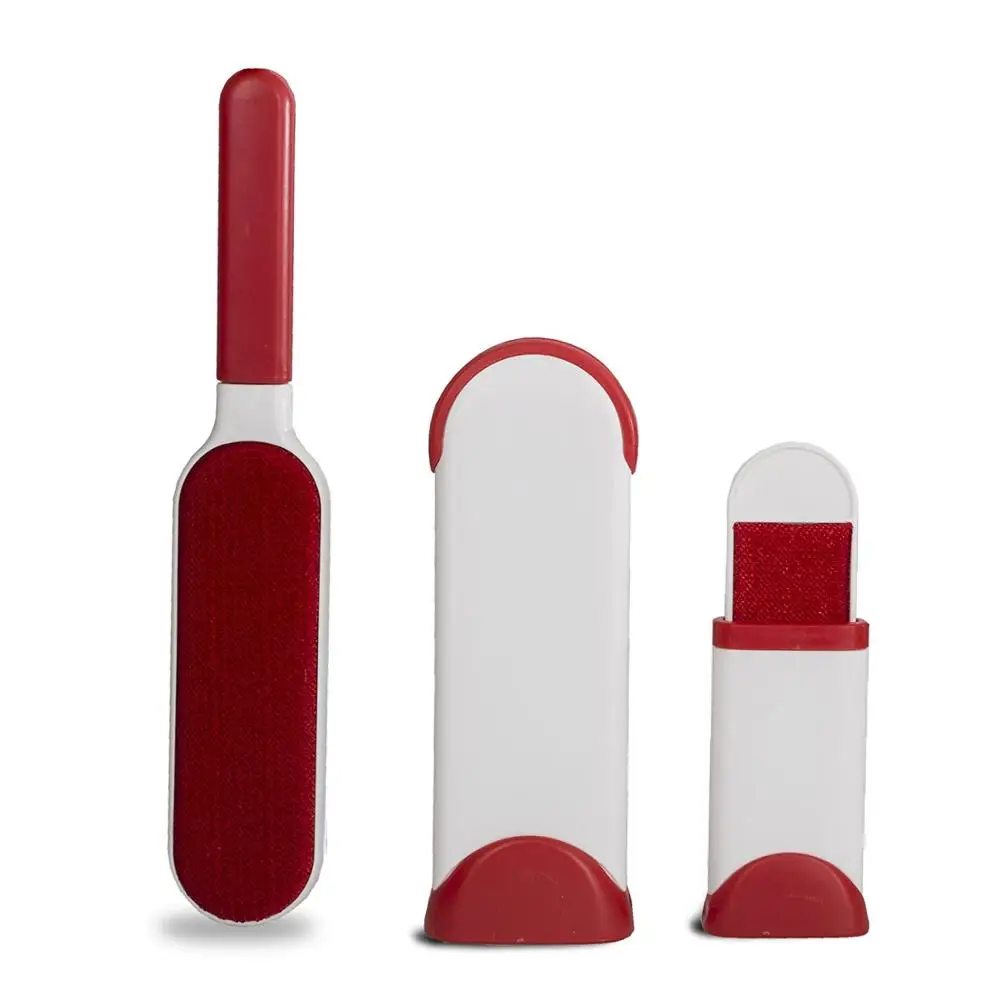 Многоразовая двусторонняя щетка для удаления шерсти домашних животных, новый дизайн