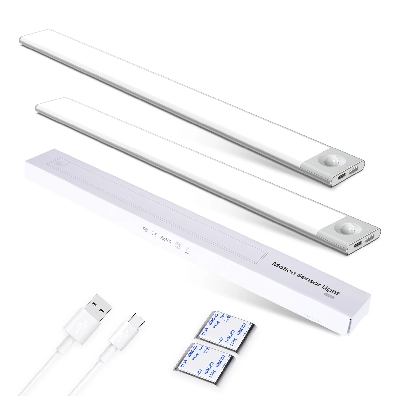  2021 Newest upgrade ultra-thin lightweight aluminum closet light with motion