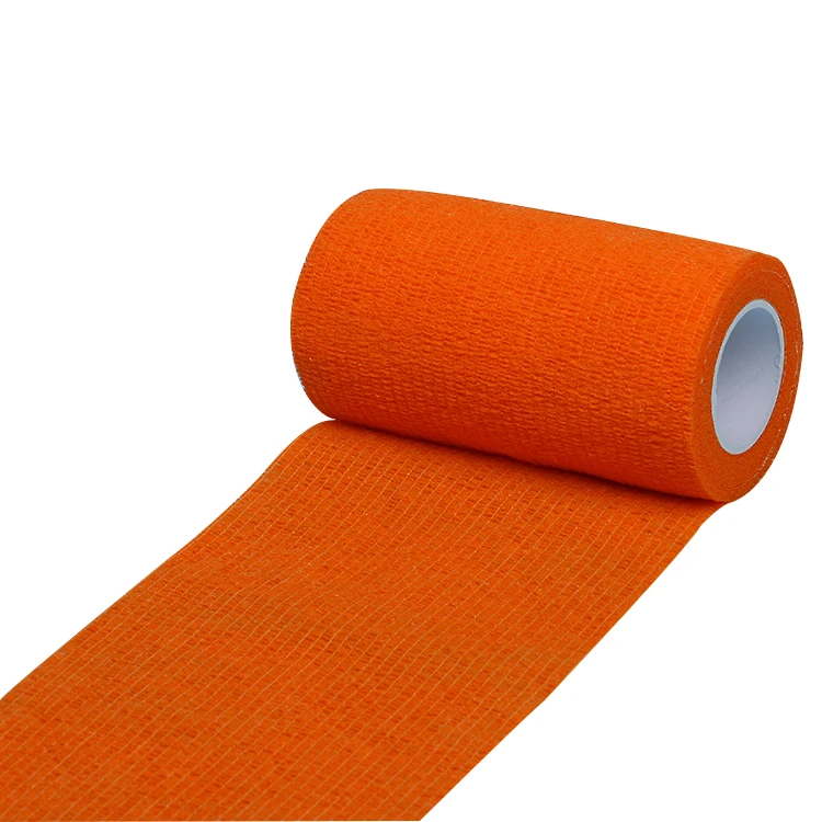 Pet Horse Dog Cat Vet Wound Elastic Cohesive Bandage Self-adhesive Wrap Tape