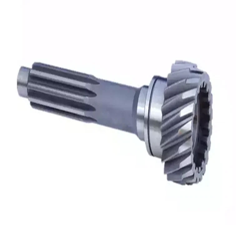 Custom Design Hardened Intermediate Helical Gear Shaft gearbox input shaft for Reducer
