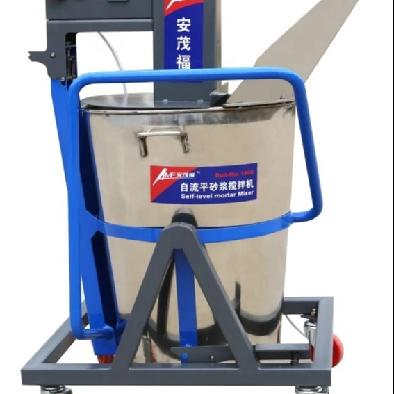 Электронная самовыравнивающаяся Бетономешалка для пола с ведром из нержавеющей стали