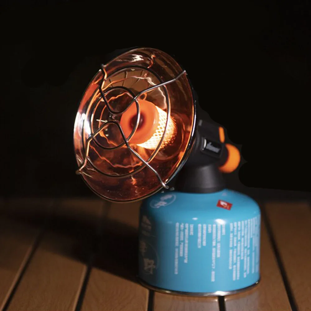 Mini Portable Gas Outdoor Warmer Propane Butane Tent Heater Camping Stove Cooker for Winter Travel Hiking Energy-Saving