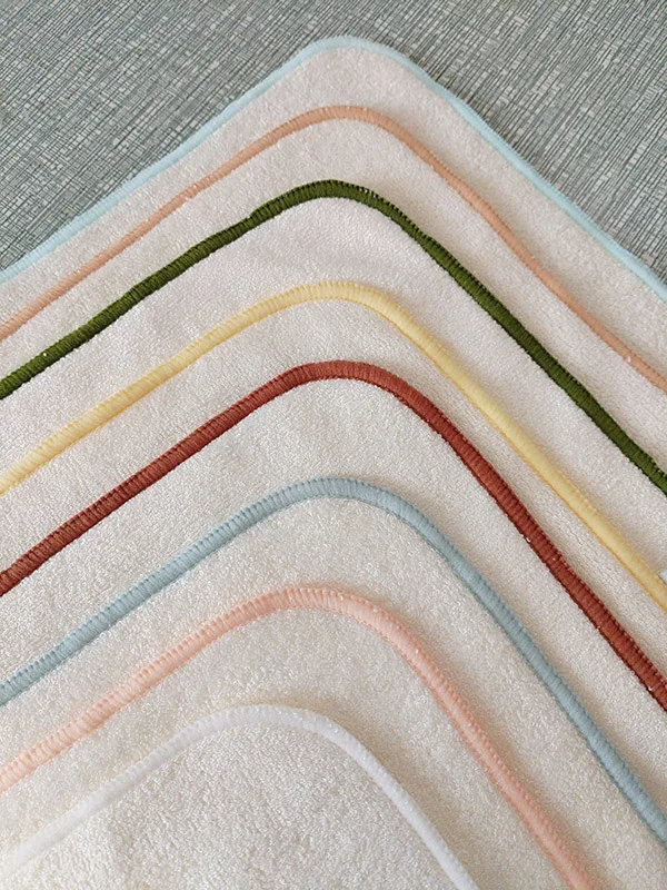 Natural baby face cloth wipes washcloth organic bamboo terry towel soft absorbent makeup removal cloth cleaning wipes