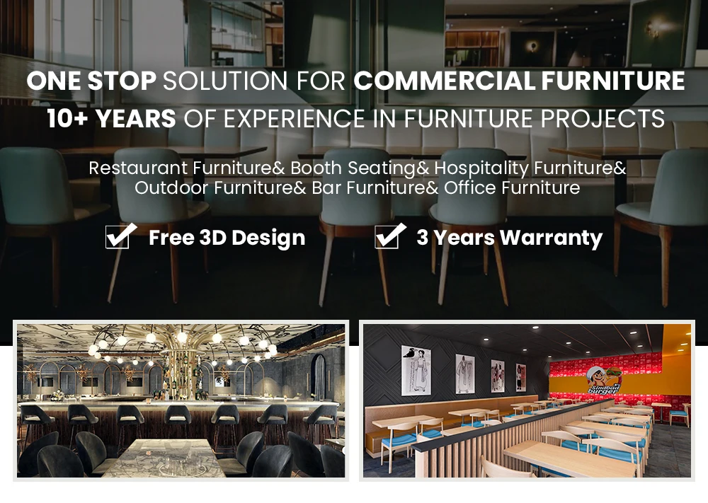 Restaurant Furniture Hot Selling Light Luxury Dining Furniture Cafe Table And Chair Dessert Restaurant Sofa Booth