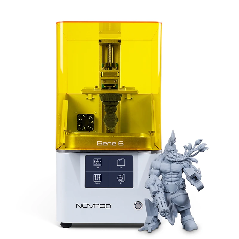 NOVA3D Wholesale Original Bene6 4K HD 143*89*180mm Resin LCD Jewelry Dental 3D Printer