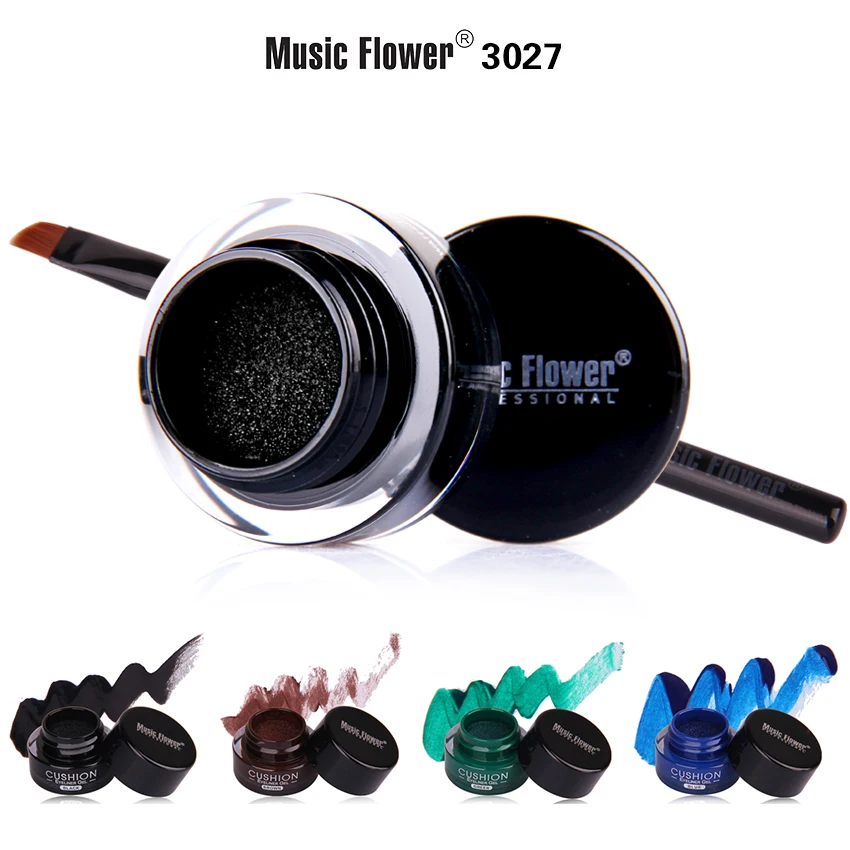 wholesale high quality water-proof long-lasting smudge-proof multiple color air cushion eyeliner private label OEM manufacturer