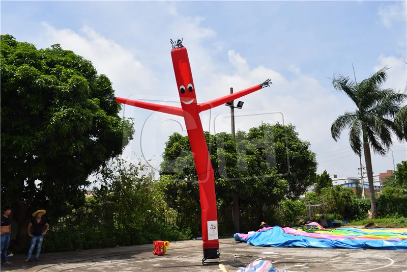 Eight meter air dancers inflatable sky dancer Double legs inflatable air dancers