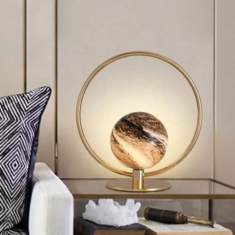 FILLUX modern glass metal hotel luxury nordic resin lampe de tischlampe abajur reading bedside desk table lamp night lights