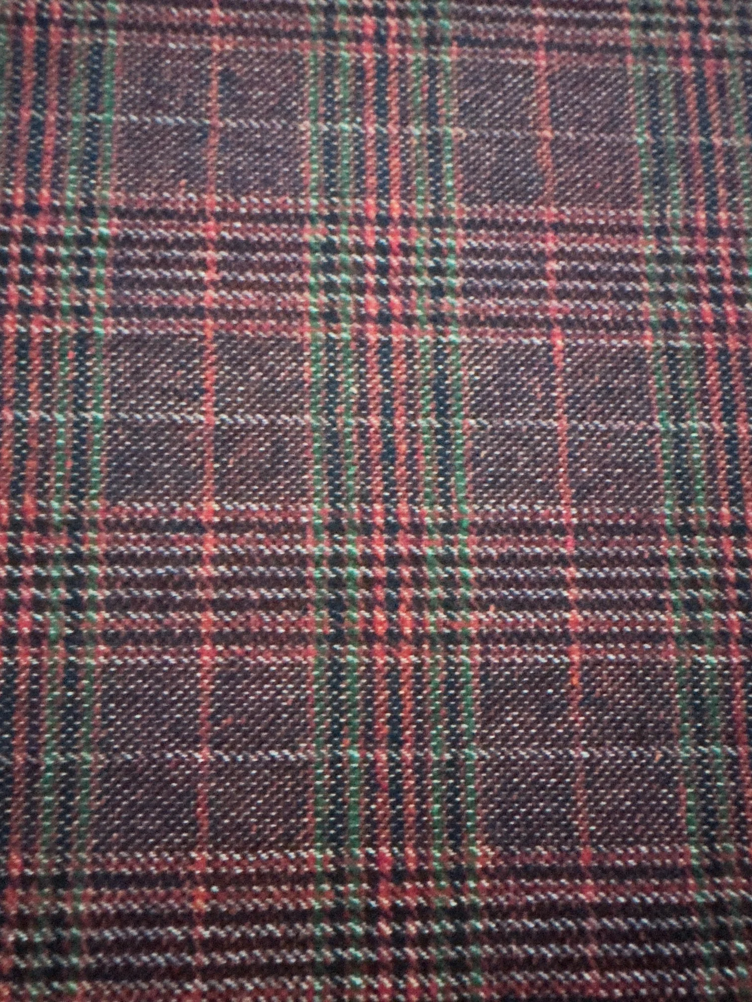Scottish Check Woolen Tweed Fabric Used for Making Bespoke Tailored Goods Like Kilts Kilt Jackets and Waistcoats