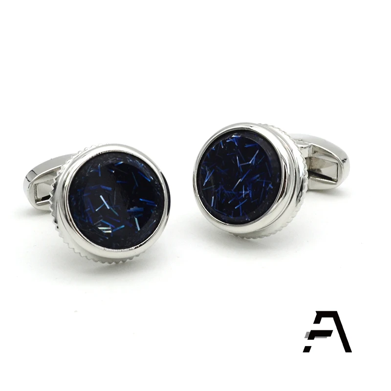 Акриловые Синие запонки