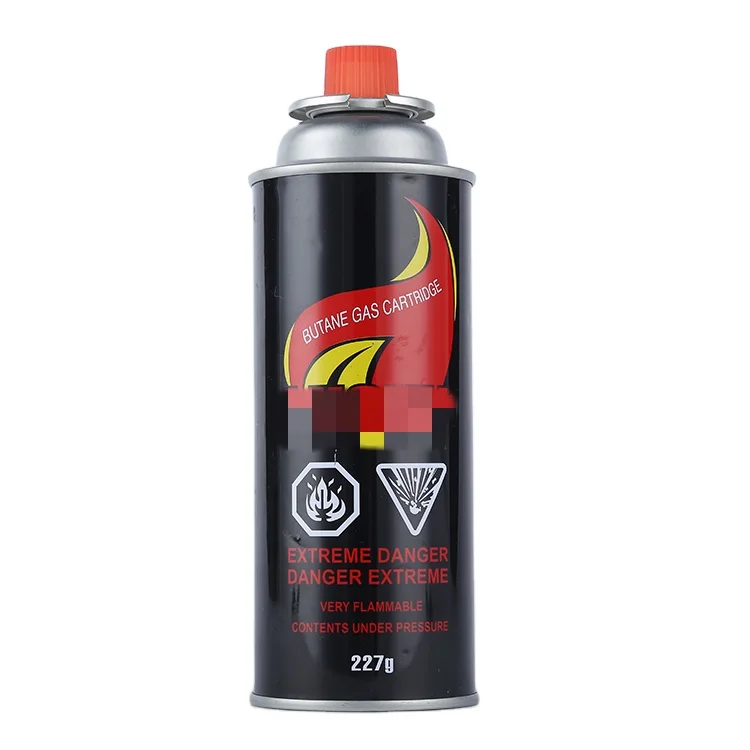 2025 Hot-sale 65x158mm Butane Aerosol Gas Can for Outdoor Adventures & Camping Trips with 1 Inch Standard Valve