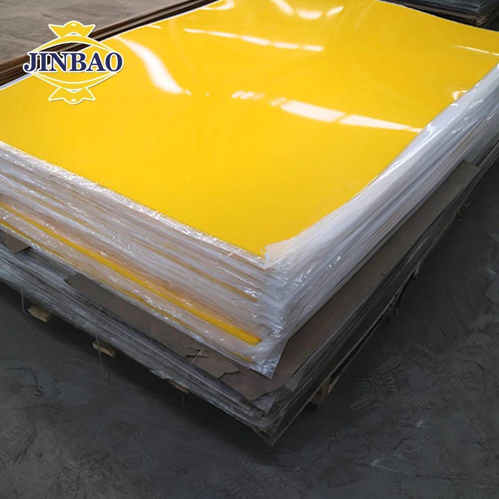 JINBAO manufacture directly provide 100% raw virgin acrylic material competitive price and fast delivery colorful acrylic sheet