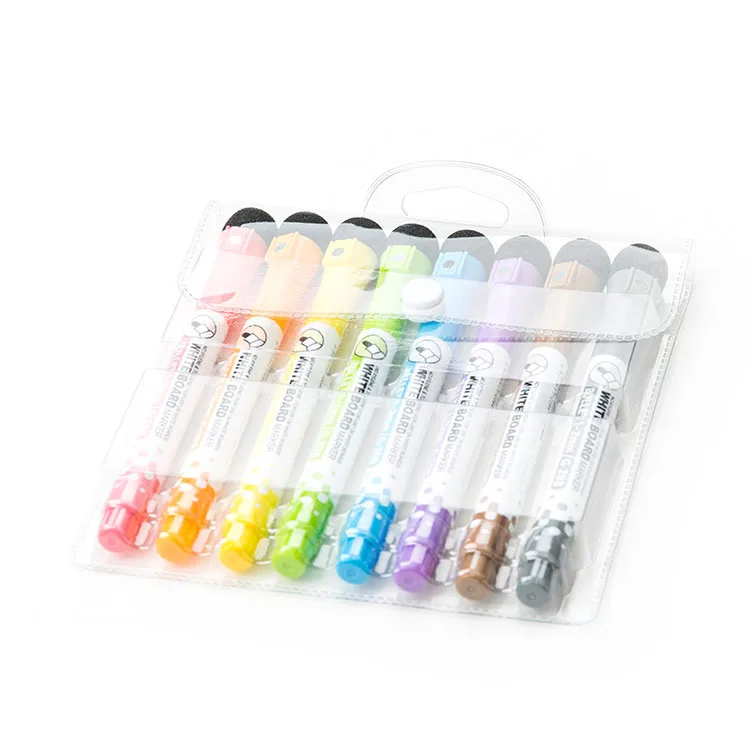
Gxin Muti-color dry erase magnetic whiteboard marker pen set with d eraser 