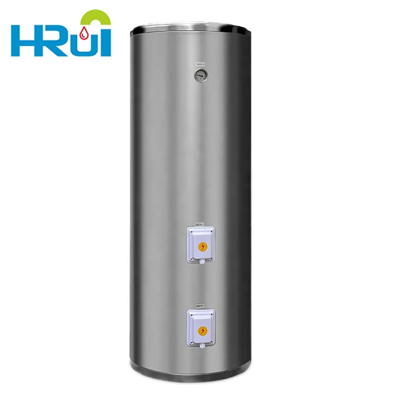 Family 250l Stainless Steel Heat Pump Solar Electric Boiler Hot Water Tank Insulated Boiler Hot Water Cylinder
