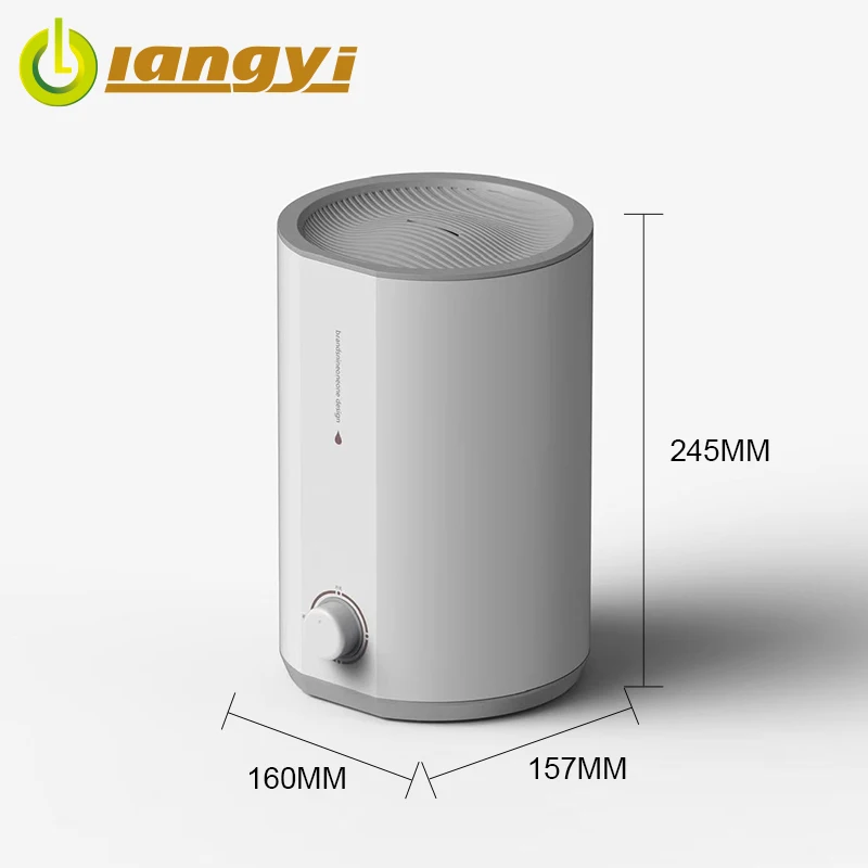 Water Evaporative Air Humidifier Big Capacity Top Filling High Indoor Home Humidifier